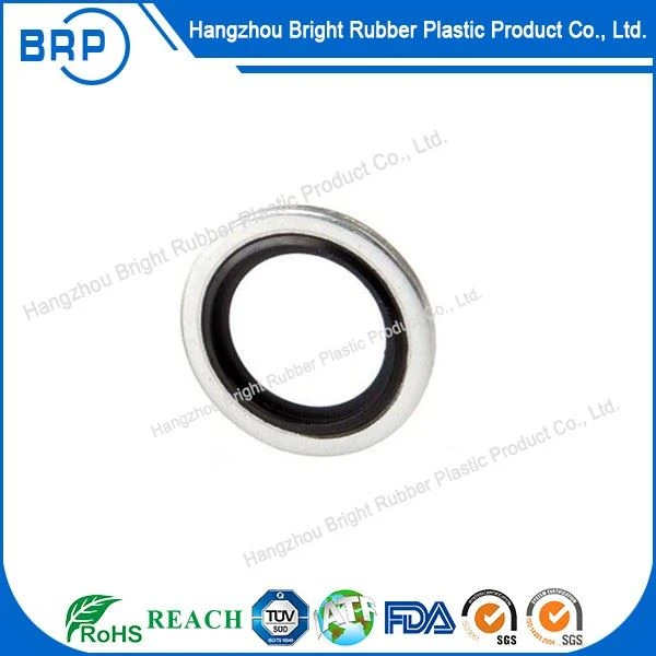 Rubber NBR +metal O Ring Washer Compound Gasket Pad