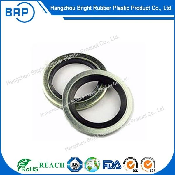 Rubber NBR +metal O Ring Washer Compound Gasket Pad